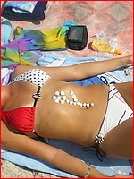 Free up skirt bikini pics