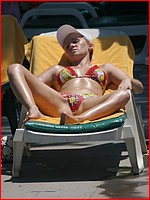 Free up skirt bikini pics