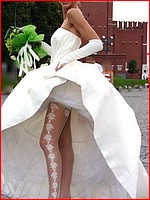 Free up skirt bride pics