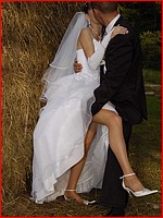 Free up skirt bride pics