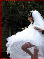 Free up skirt bride pics