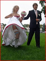 Free up skirt bride pics
