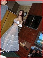 Free up skirt bride pics