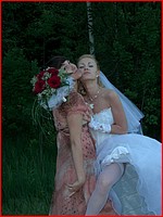 Free up skirt bride pics