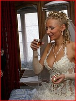 Free up skirt bride pics