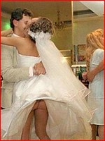 Free up skirt bride pics