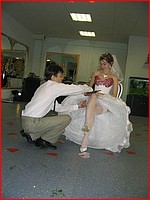 Free up skirt bride pics