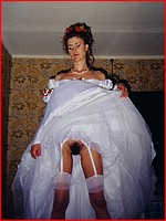 Free up skirt bride pics