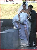 Free up skirt bride pics