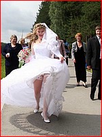 Free up skirt bride pics