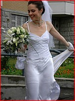 Free up skirt bride pics