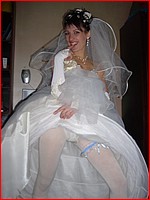 Free up skirt bride pics