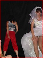 Free up skirt bride pics