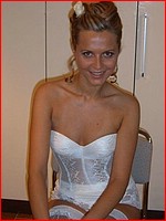 Free up skirt bride pics