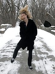 8 pictures - "Meadow Brink In Frozen Meadows"